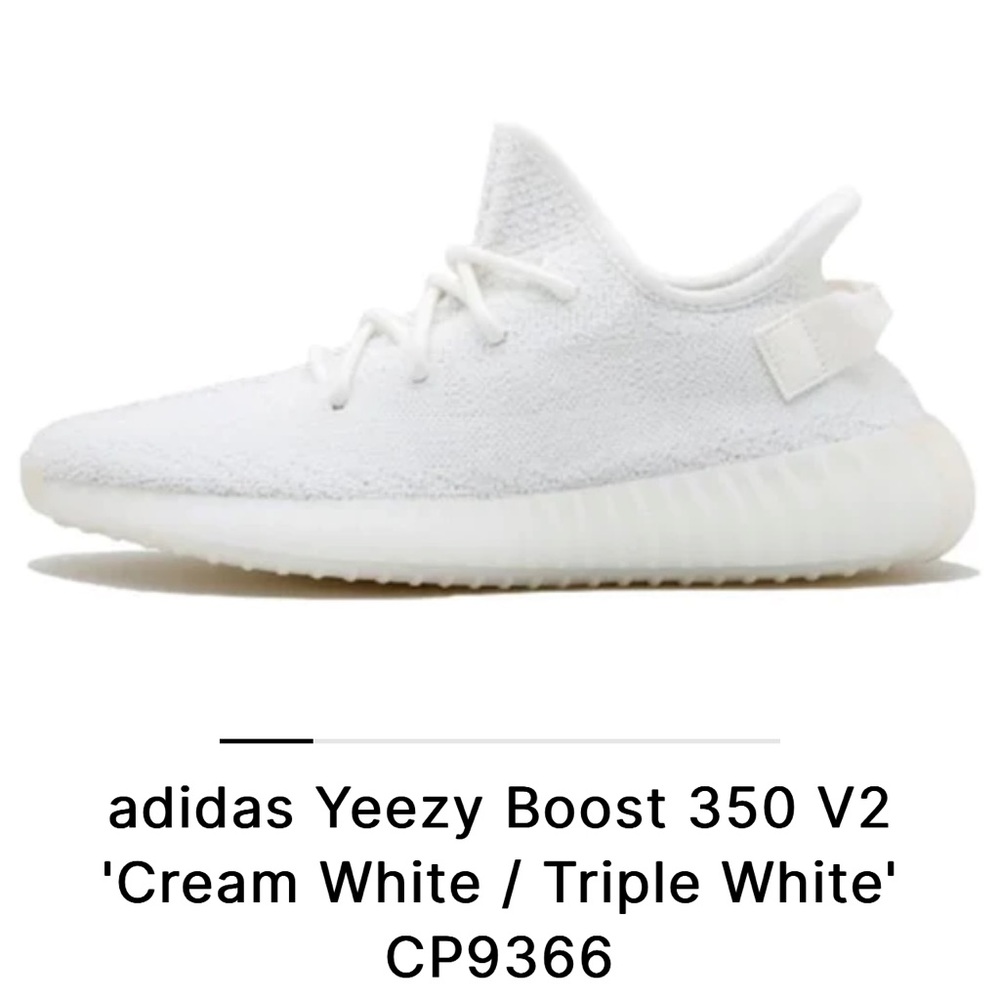 Yeezy Triple White Yeezy Boosts